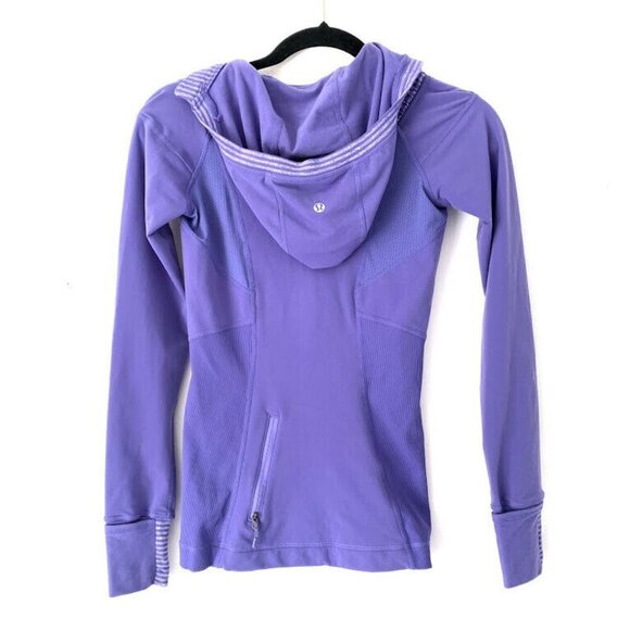 Lululemon Run For It Pullover 2 Purple Sweater - Picture 6 of 8